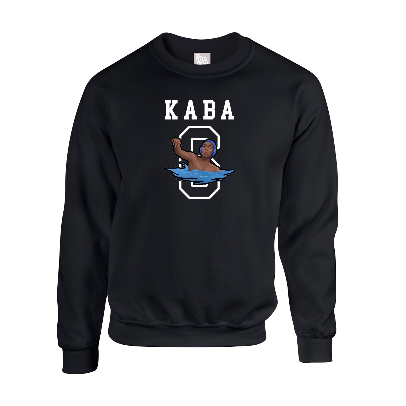 Fleece Crew — Shirsey in Black