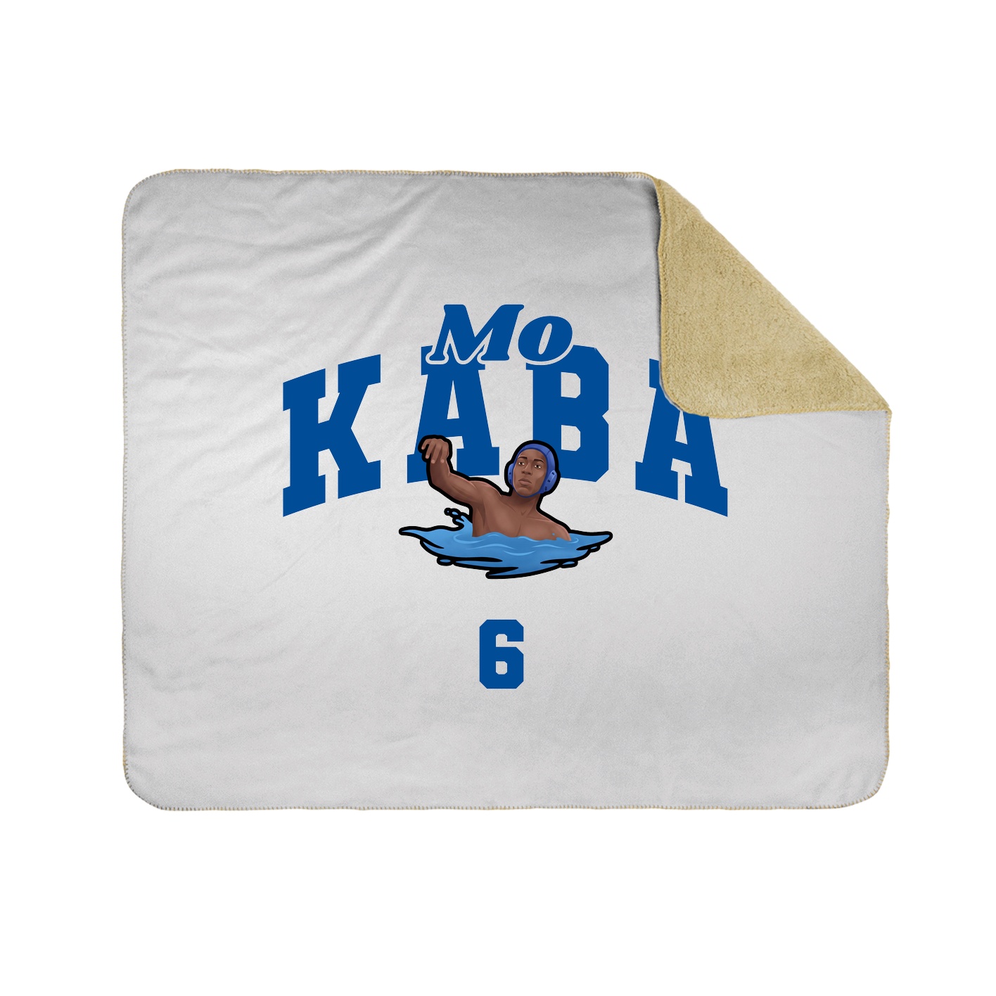 Throw Blanket — Signature Arch in White