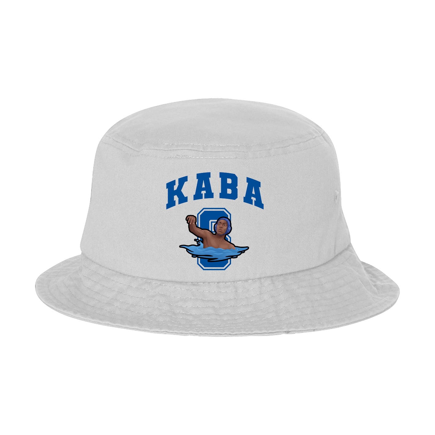 Bucket Cap — Number in White