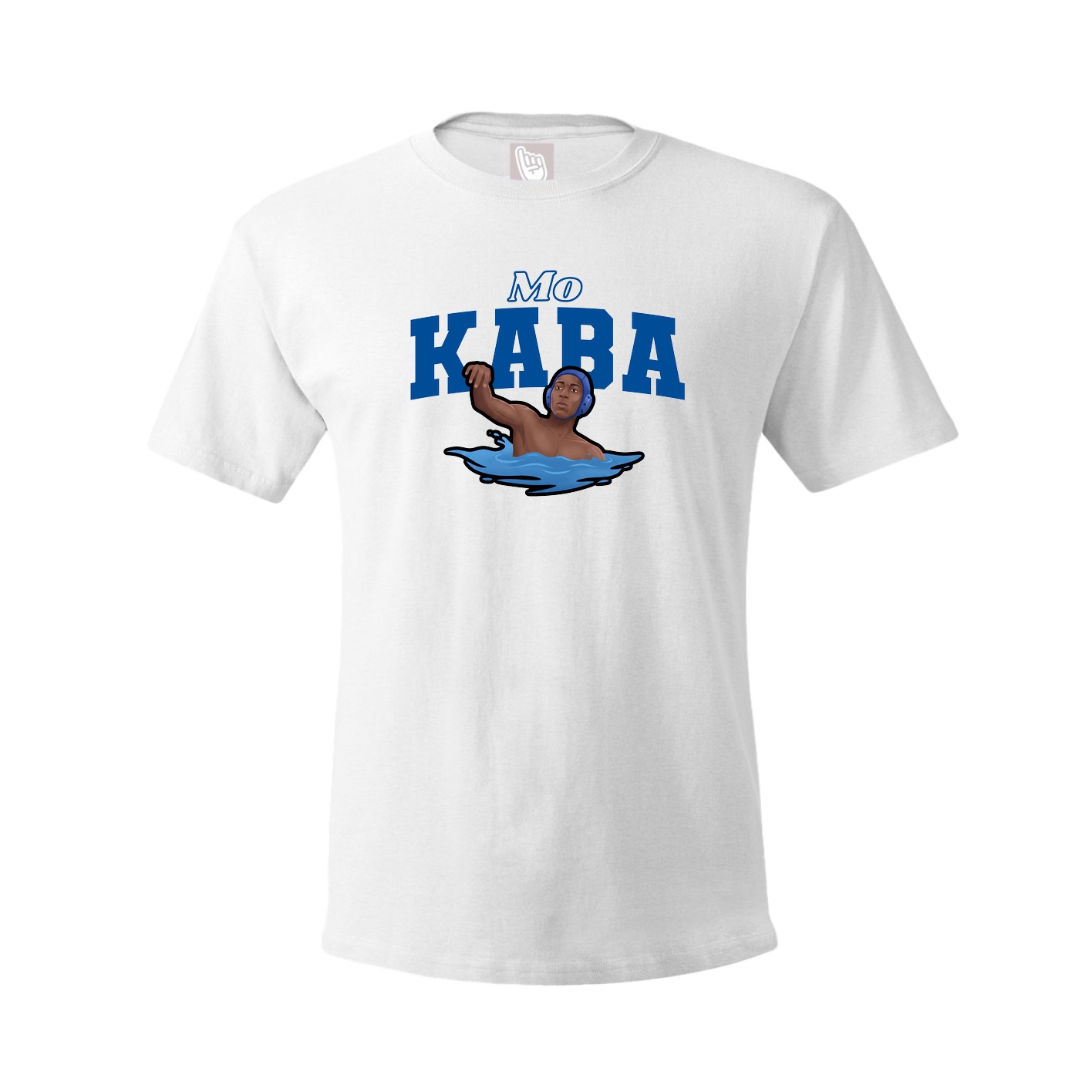 Youth Tee — Name Arch in White