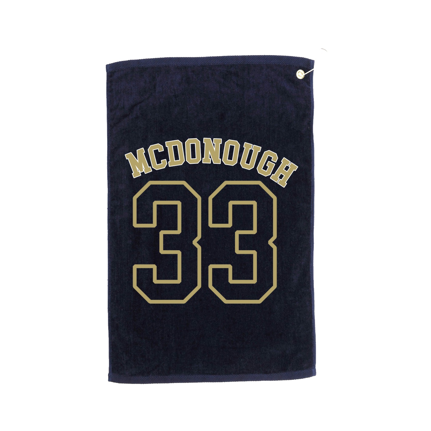 Golf Towel — Shirsey Arch in Navy