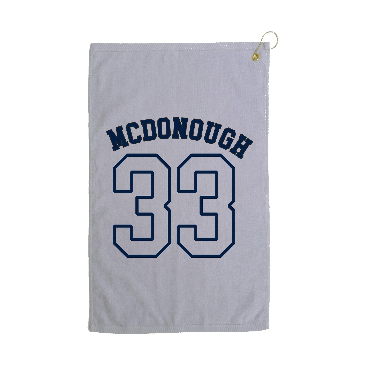 Golf Towel — Shirsey Arch in Grey