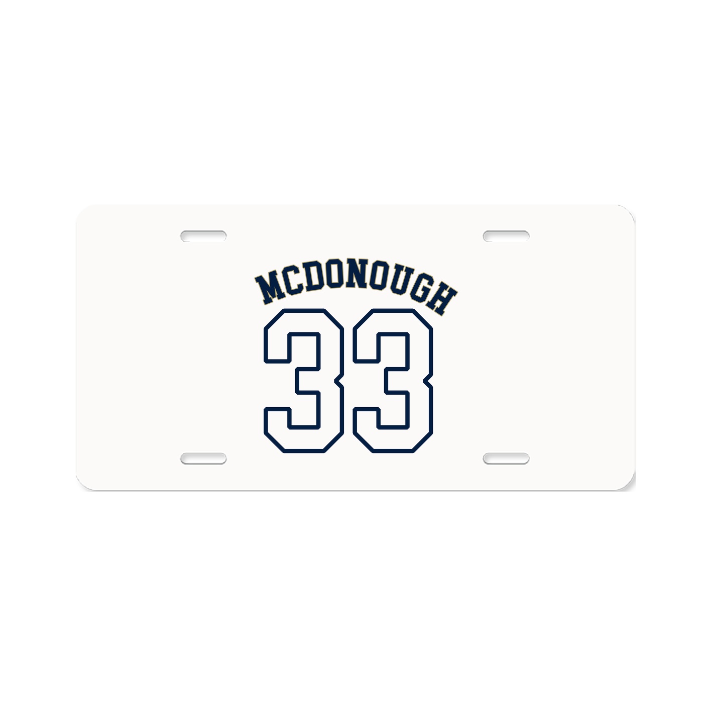 License Plate — Shirsey Arch in Classic