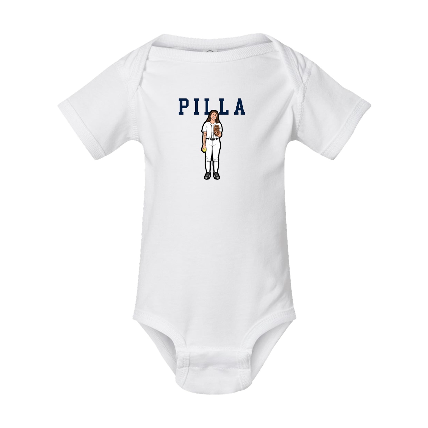 Baby Onesie — Shirsey in White