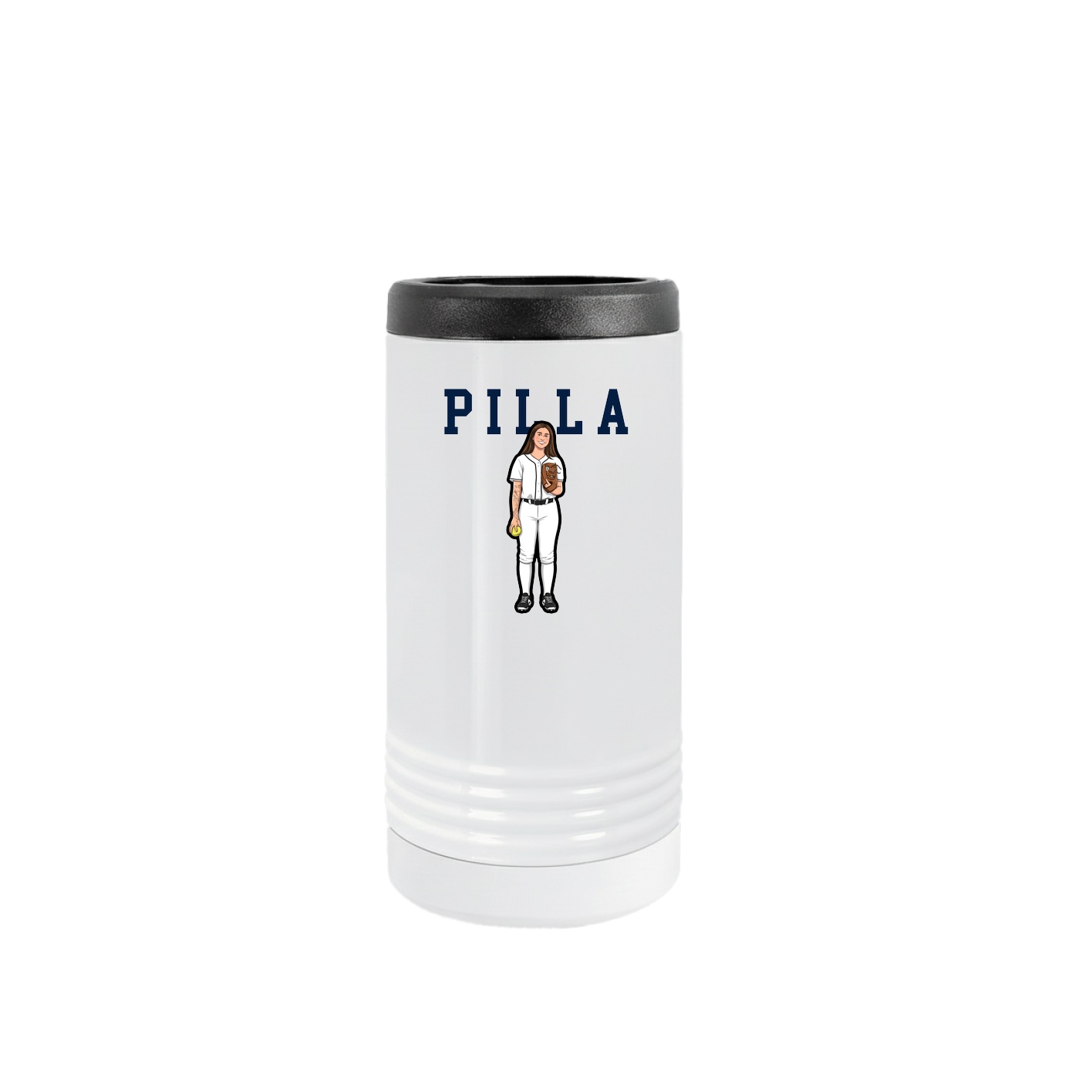 Slim Beverage Holder — Shirsey in White