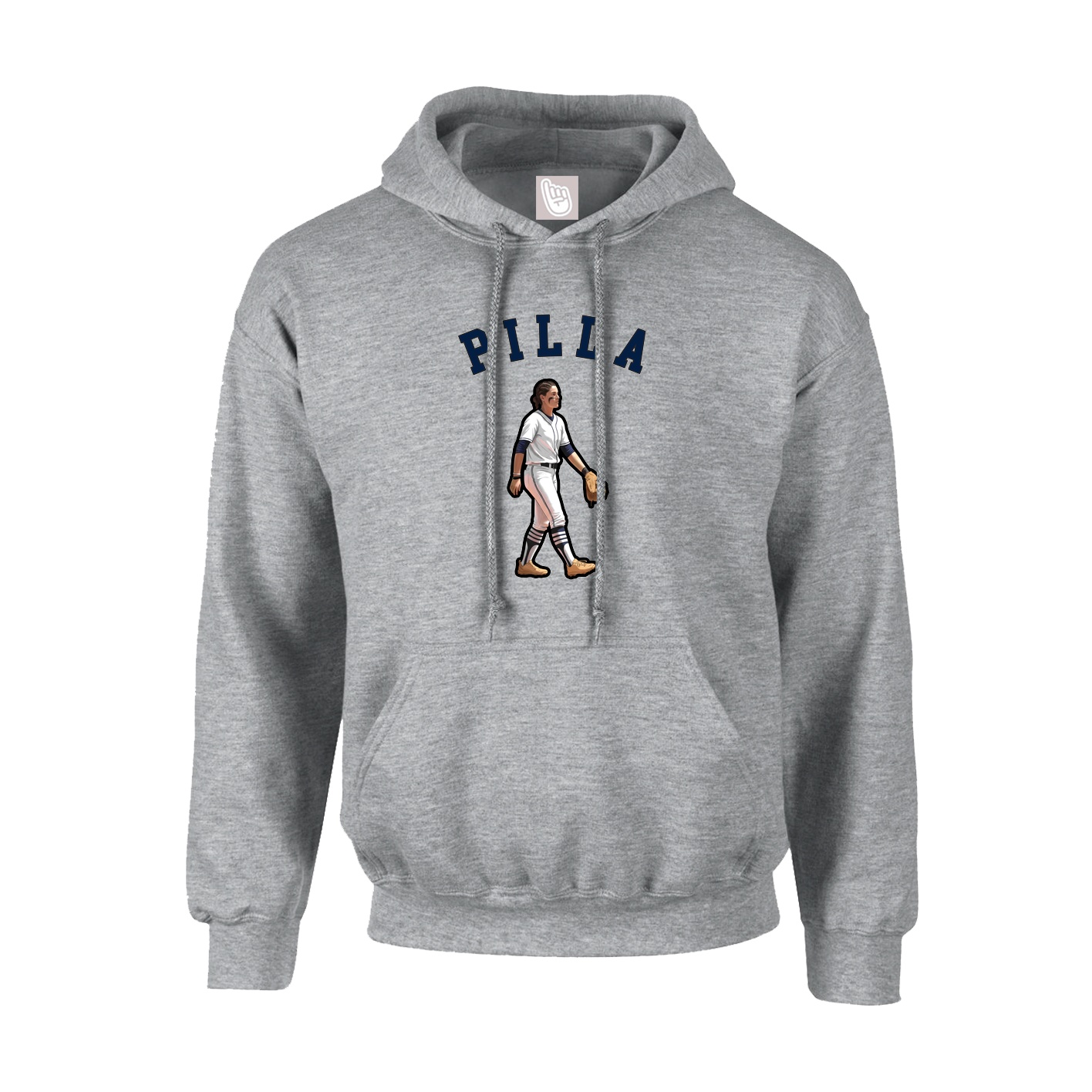 Youth Hoodie — Shirsey Arch in Grey