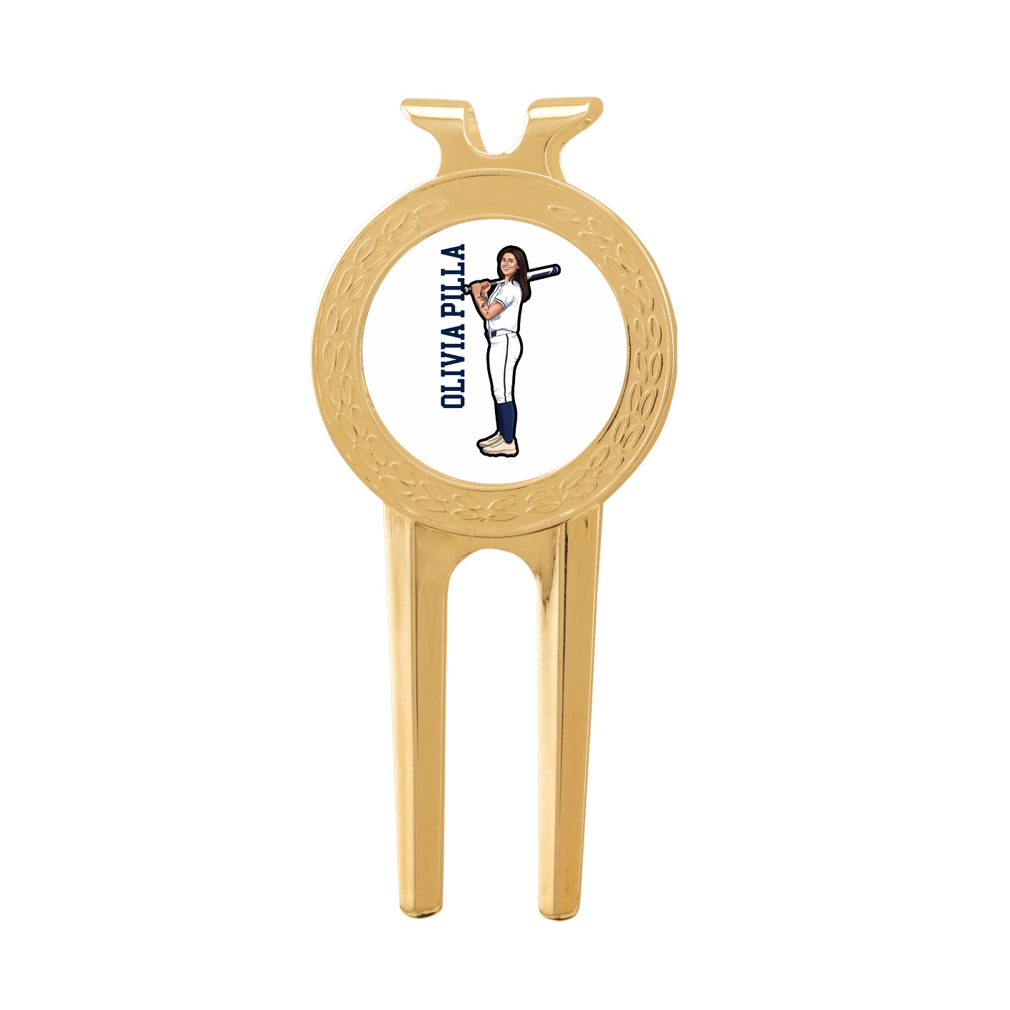 Divot Tool with Ball Marker — Name Vertical in Classic