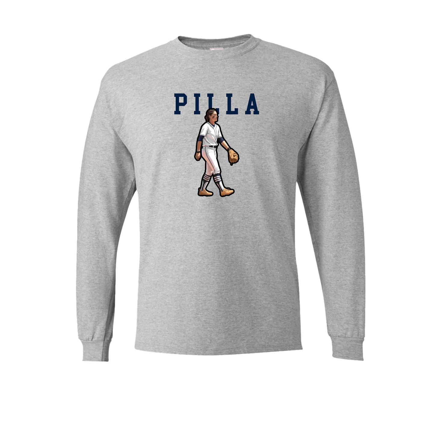 Long Sleeve Tee — Shirsey in Grey