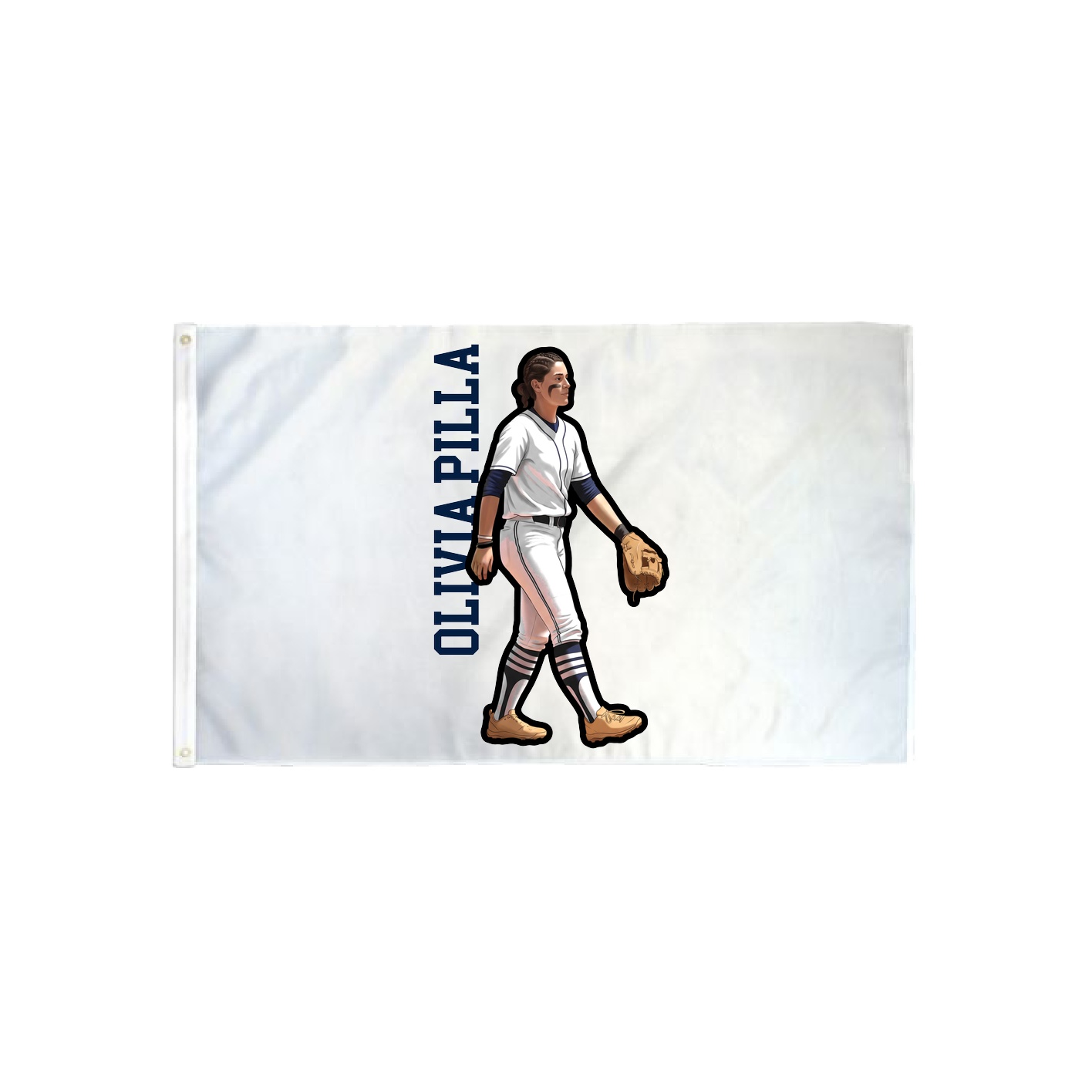 3x5 Flag — Name Vertical in Classic