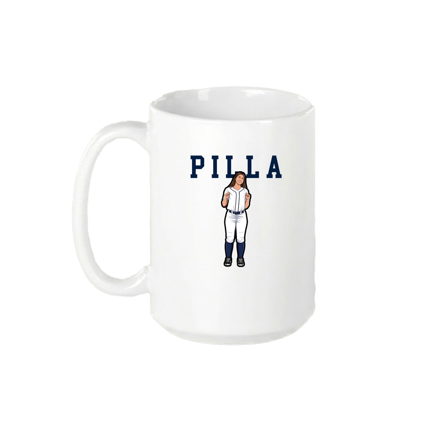 15oz Coffee Mug — Shirsey in White