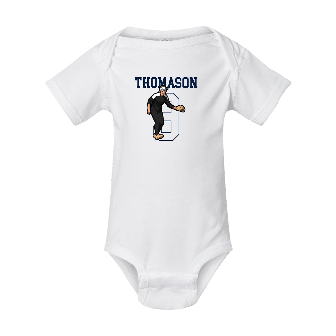 Baby Onesie — Shirsey in White