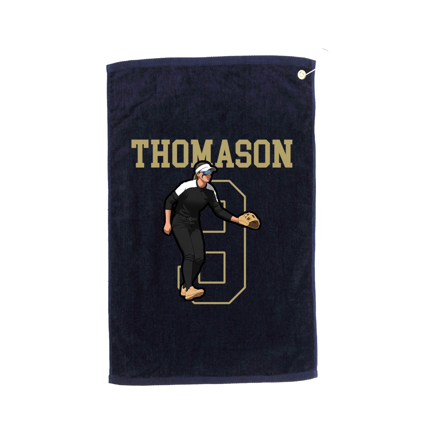 Golf Towel — Shirsey in Navy