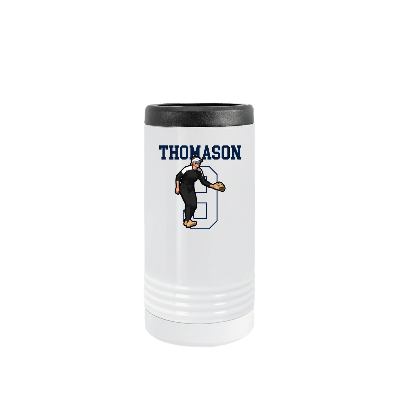Slim Beverage Holder — Shirsey in White