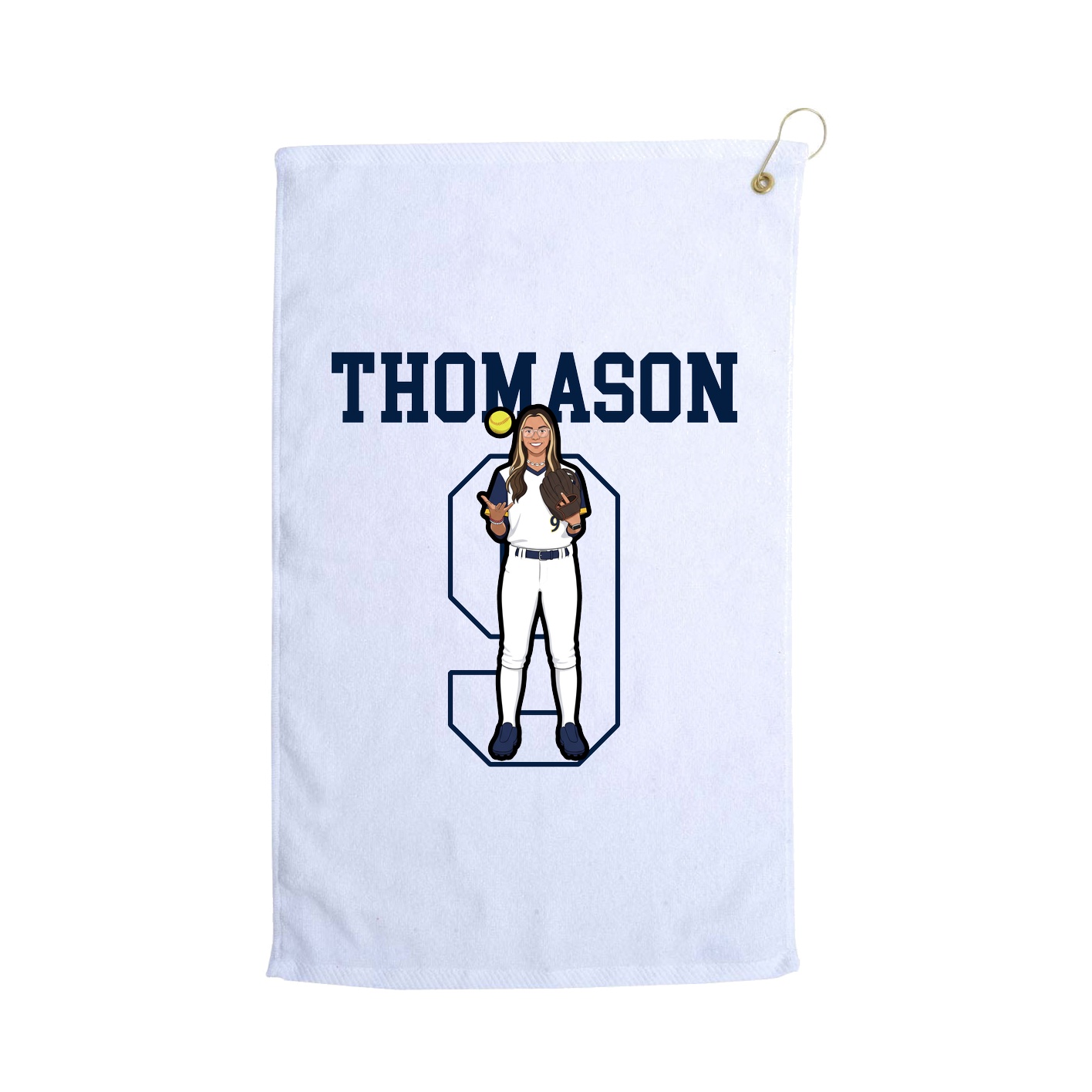 Terry Velour Golf Towel