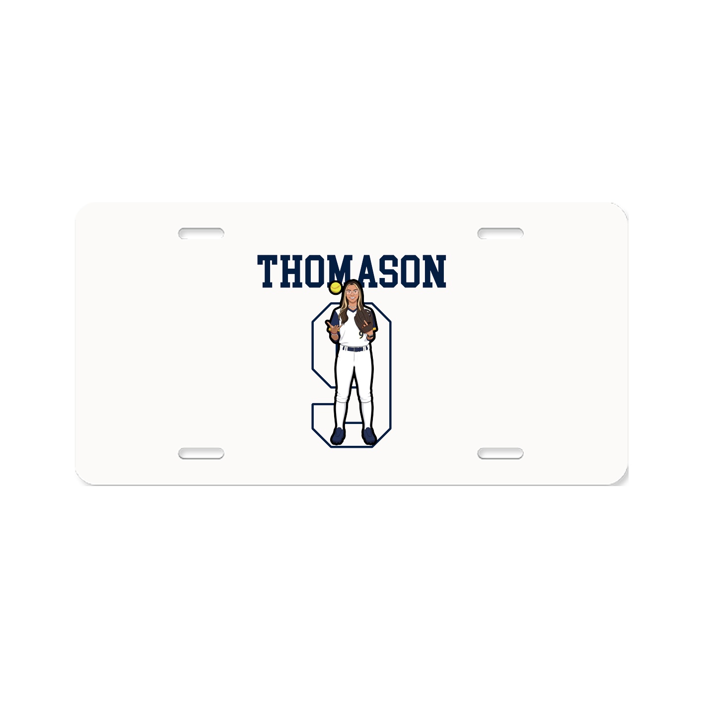 License Plate — Shirsey in Classic