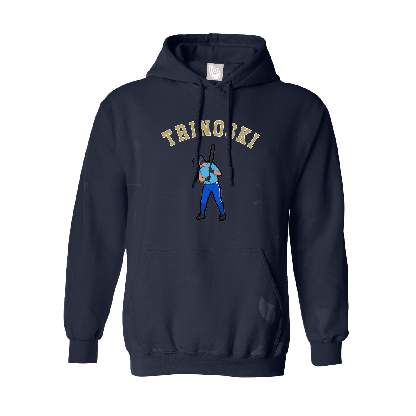 Youth Hoodie — Shirsey Arch in Navy