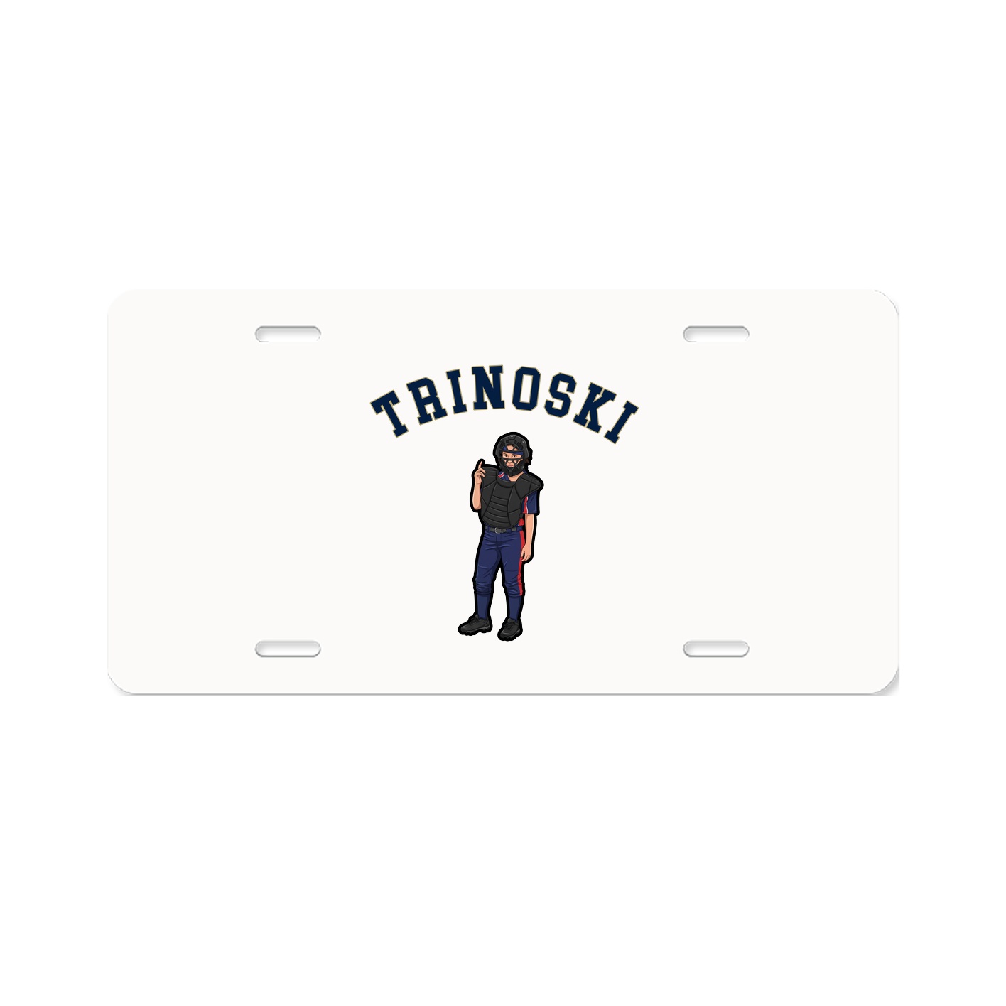 License Plate — Shirsey Arch in Classic