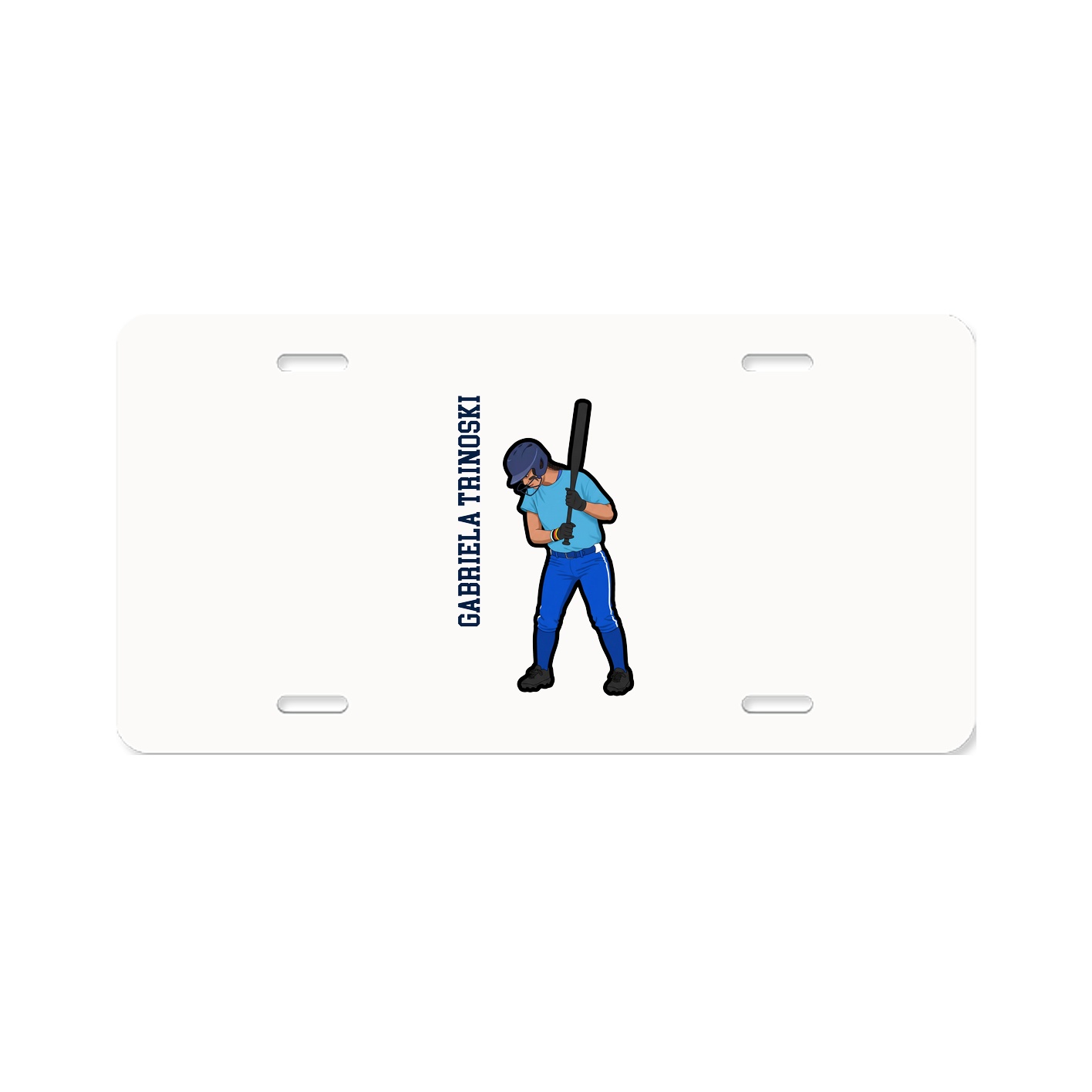 Aluminum License Plate