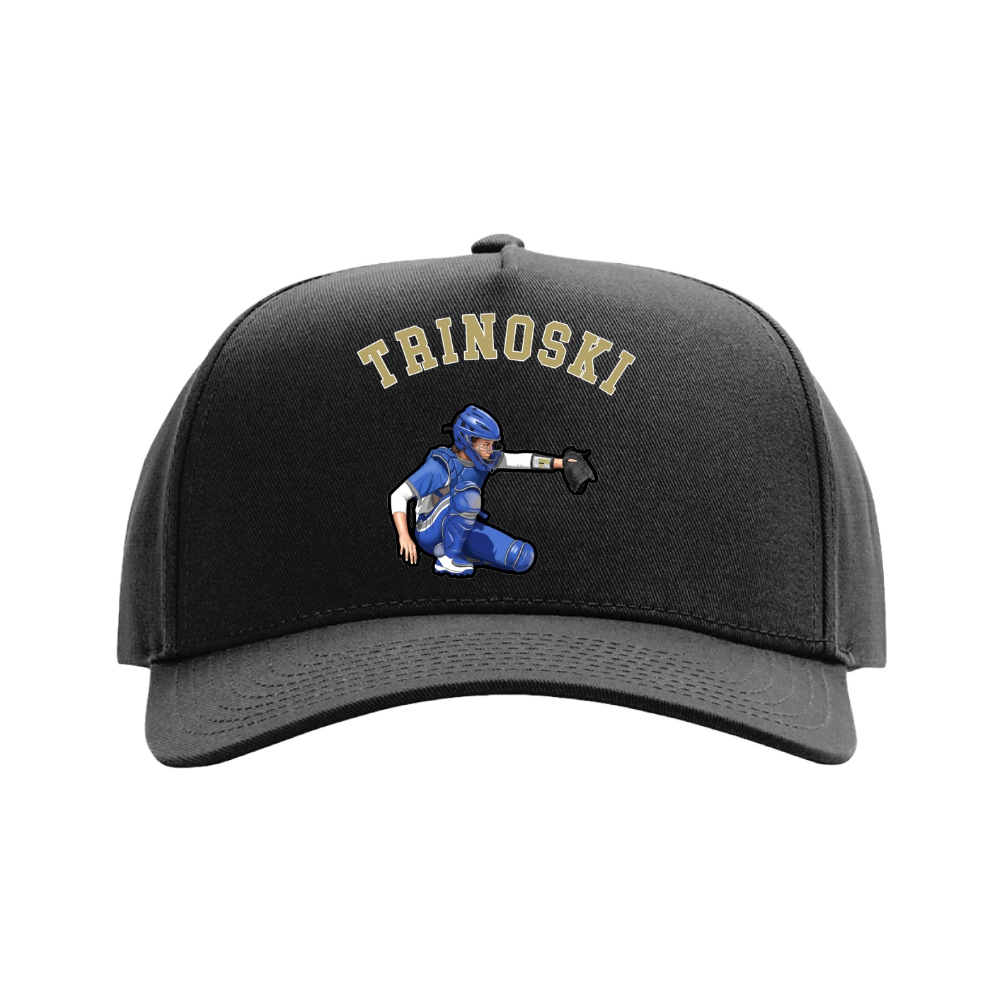 Full Fabric Five-Panel Champ Cap