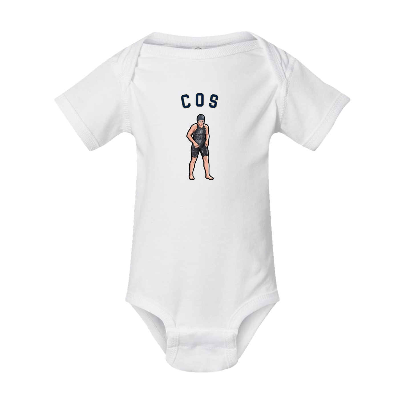 Baby Onesie — Shirsey Arch in White