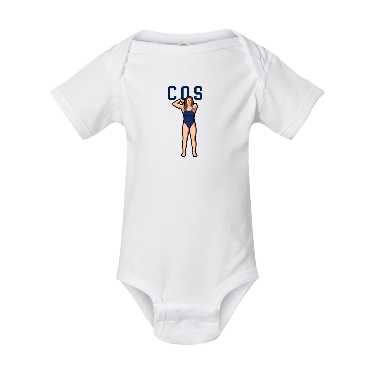 Baby Onesie — Shirsey in White