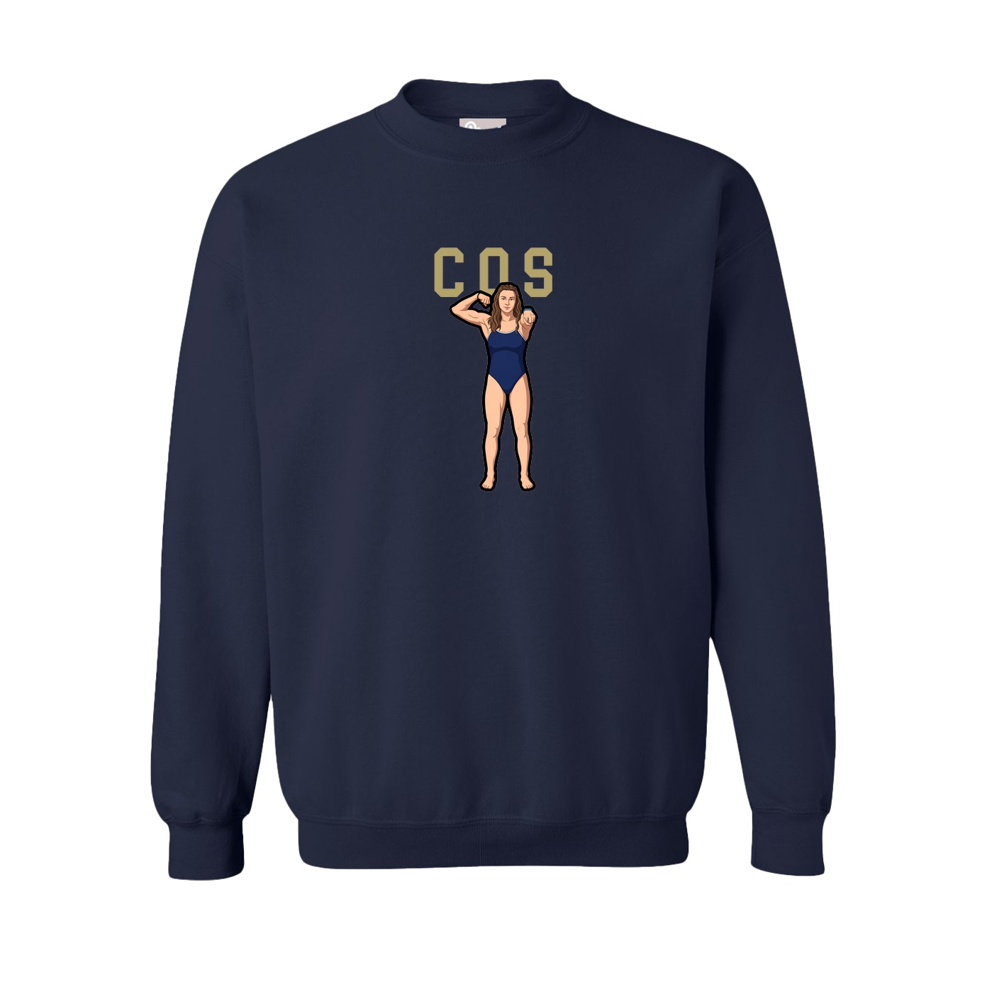 Fleece Crew — Shirsey in Navy