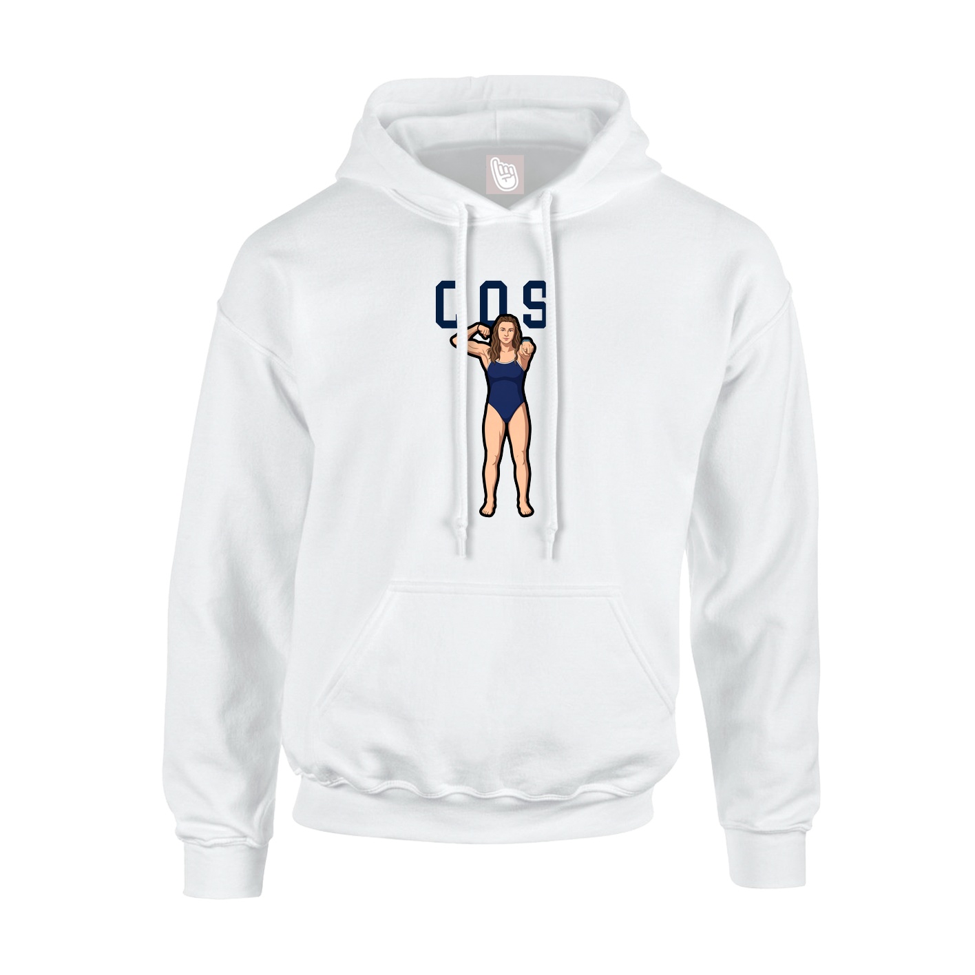 Youth Hoodie — Shirsey in White