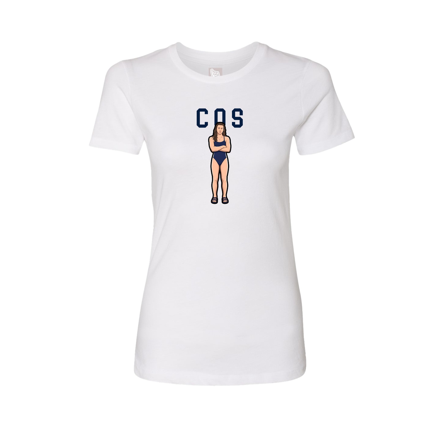 Fitted Women's Tee — Shirsey in White