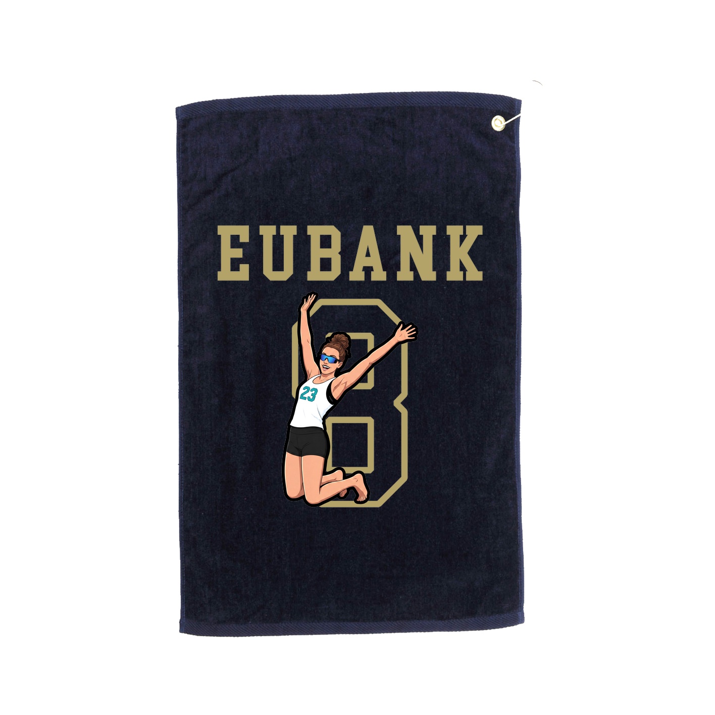 Golf Towel — Shirsey in Navy