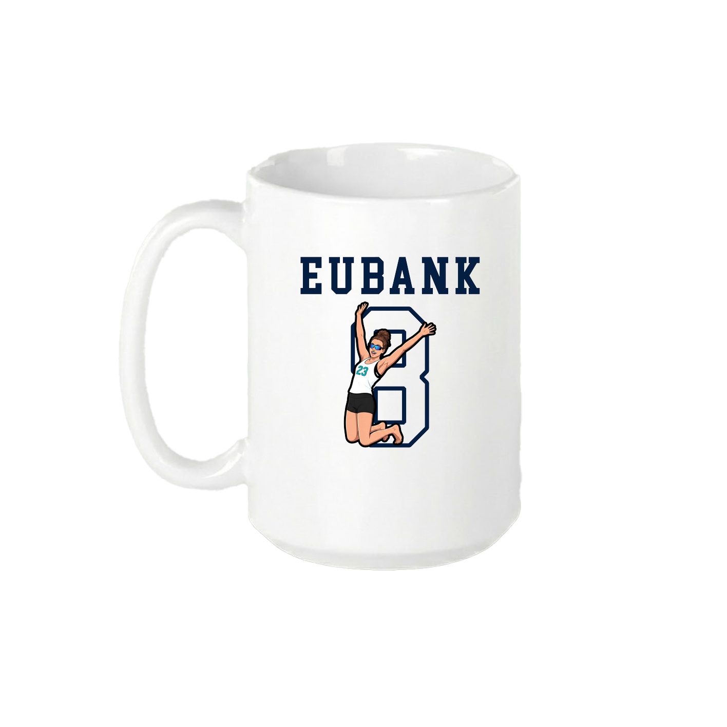 15oz Coffee Mug — Shirsey in White