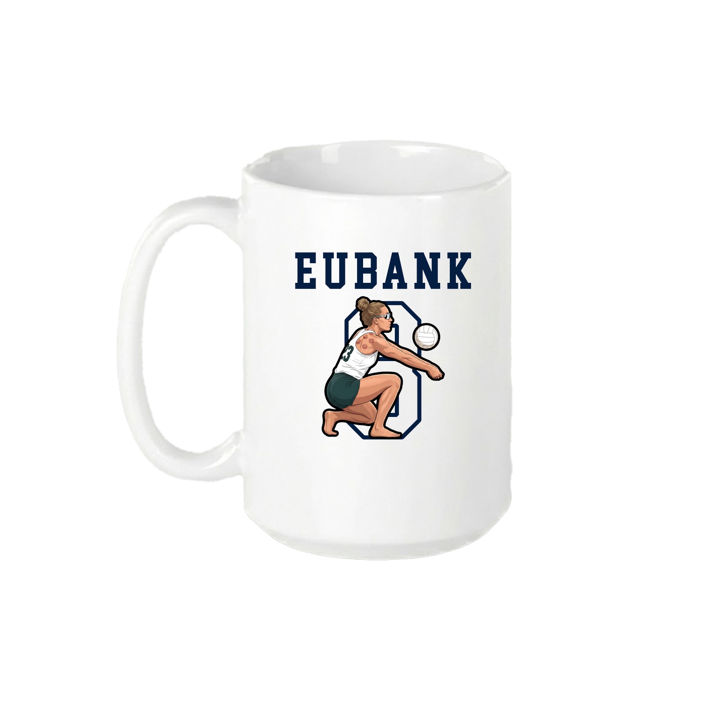 15oz Coffee Mug — Shirsey in White