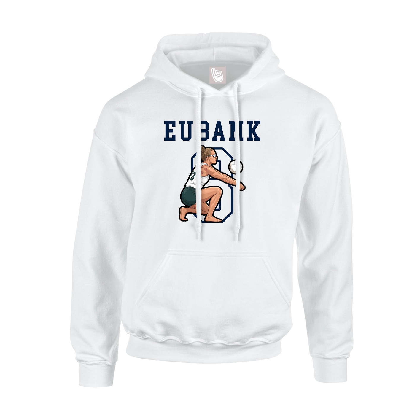 Youth Hoodie — Shirsey in White