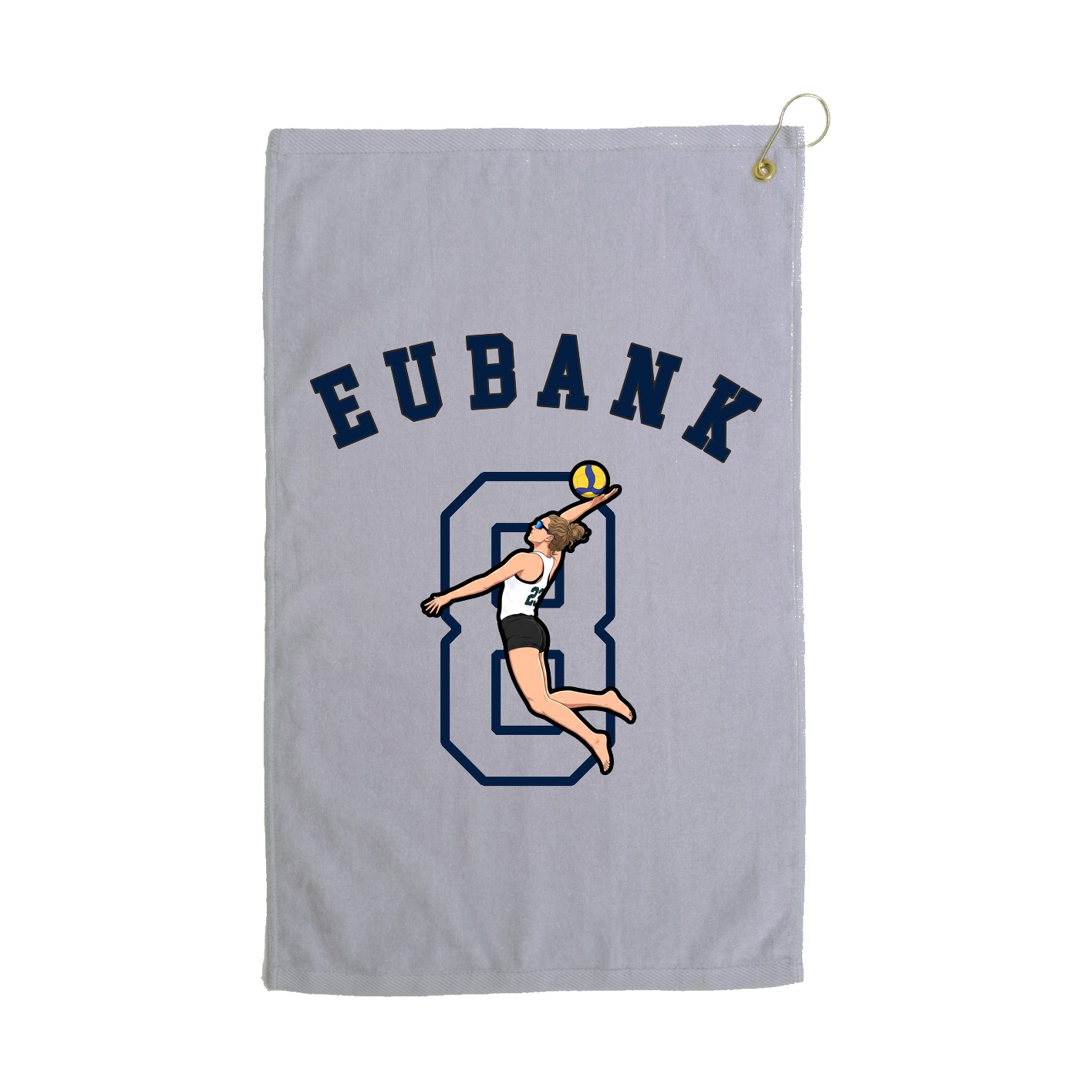 Golf Towel — Shirsey Arch in Grey