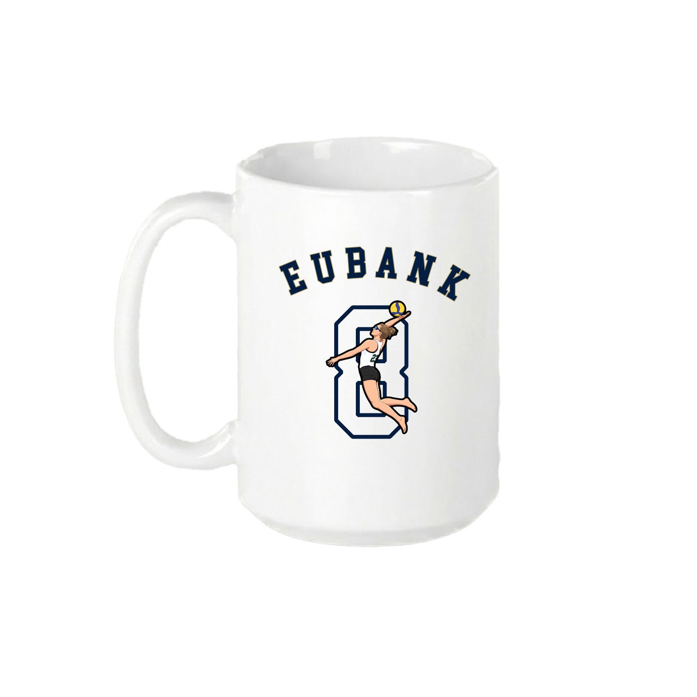 15oz Coffee Mug — Shirsey Arch in White