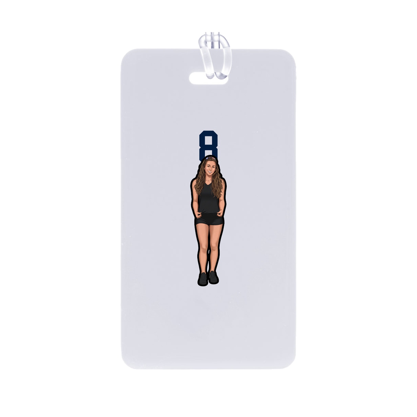 Bag Tag — Number Top in Classic