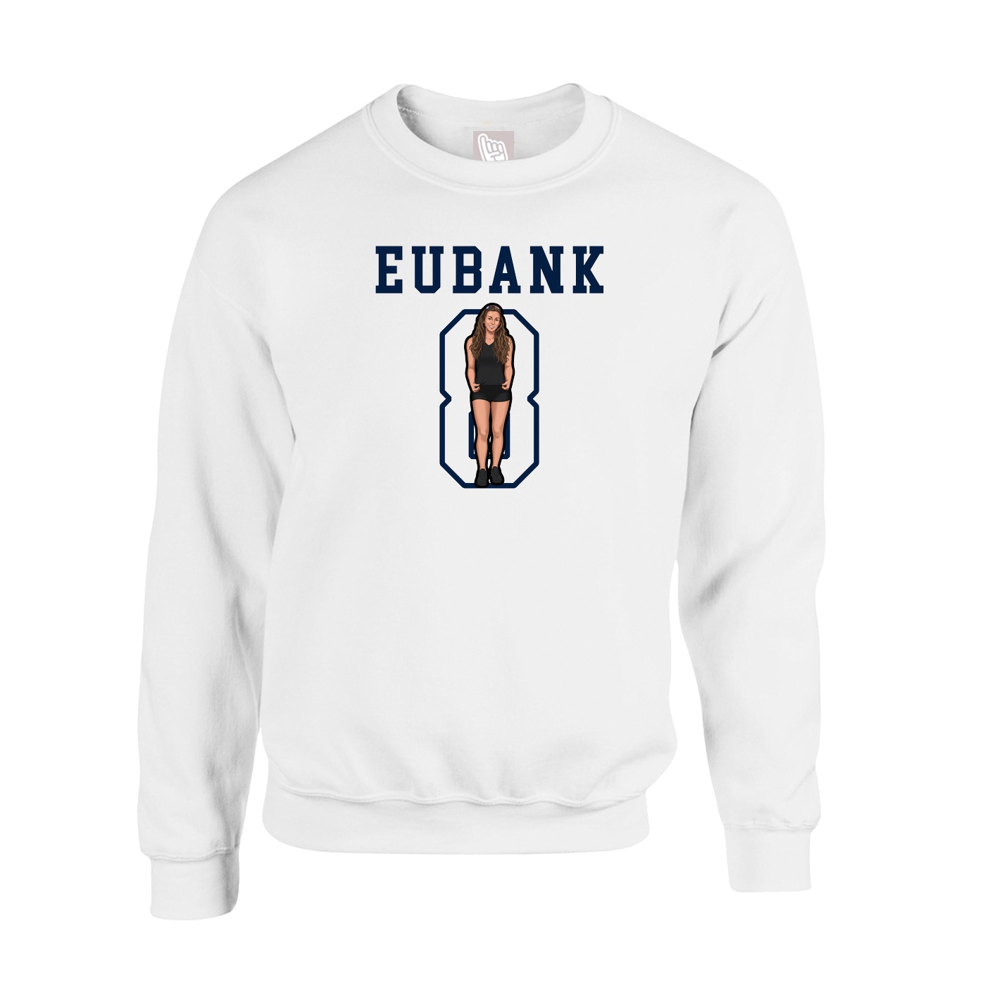 Fleece Crew — Shirsey in White