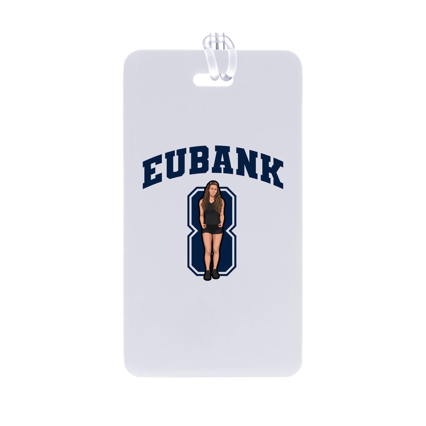 Bag Tag — Number in Classic