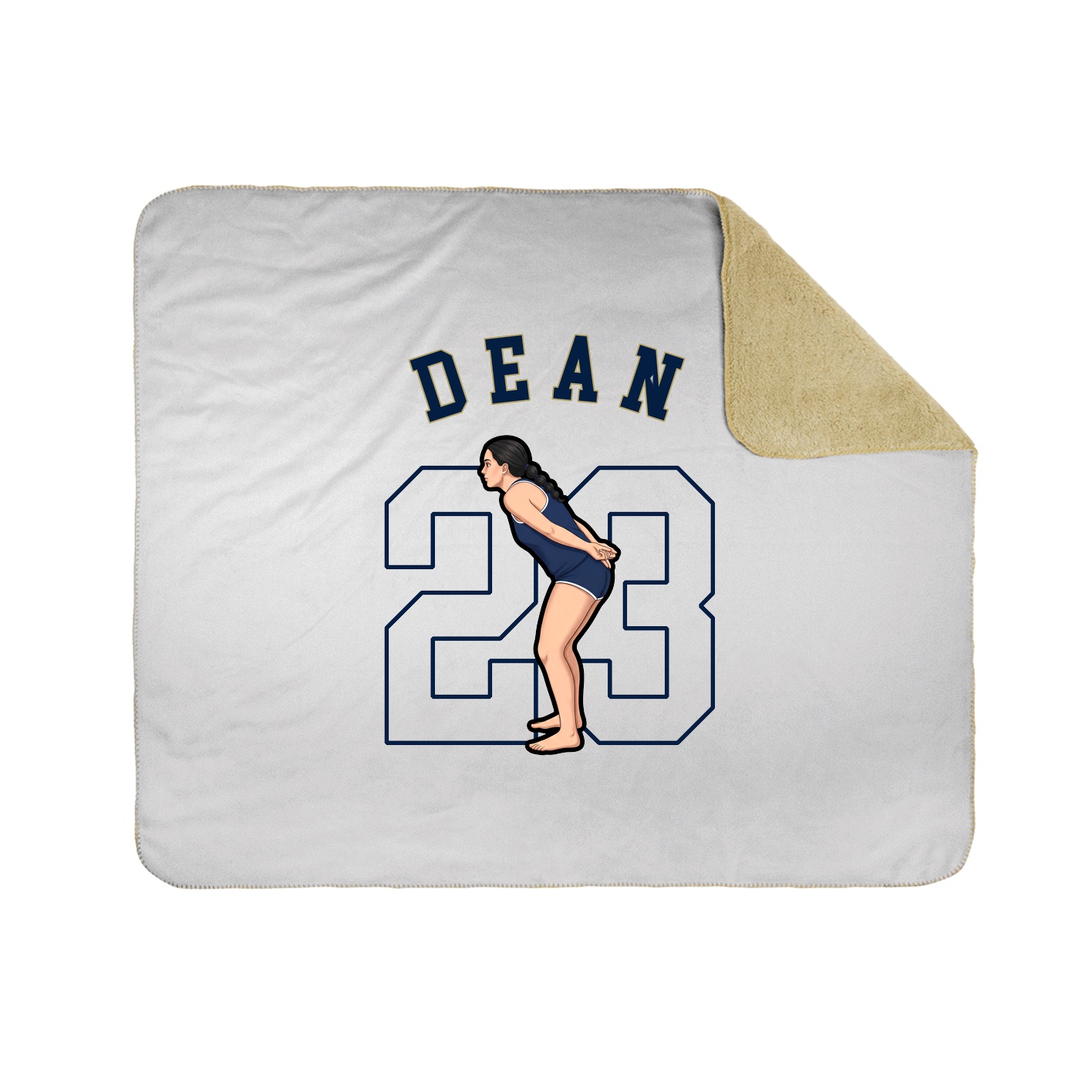 Throw Blanket — Shirsey Arch in White