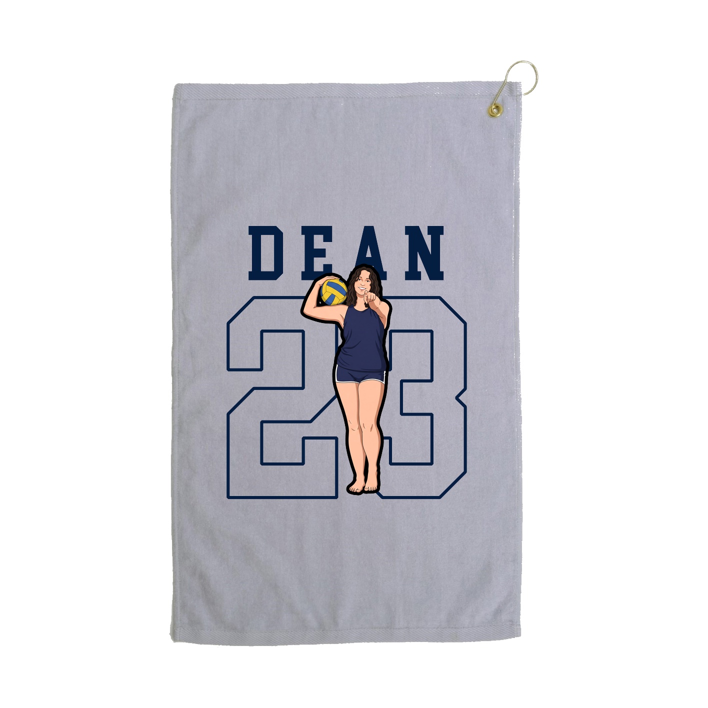 Golf Towel — Shirsey in Grey