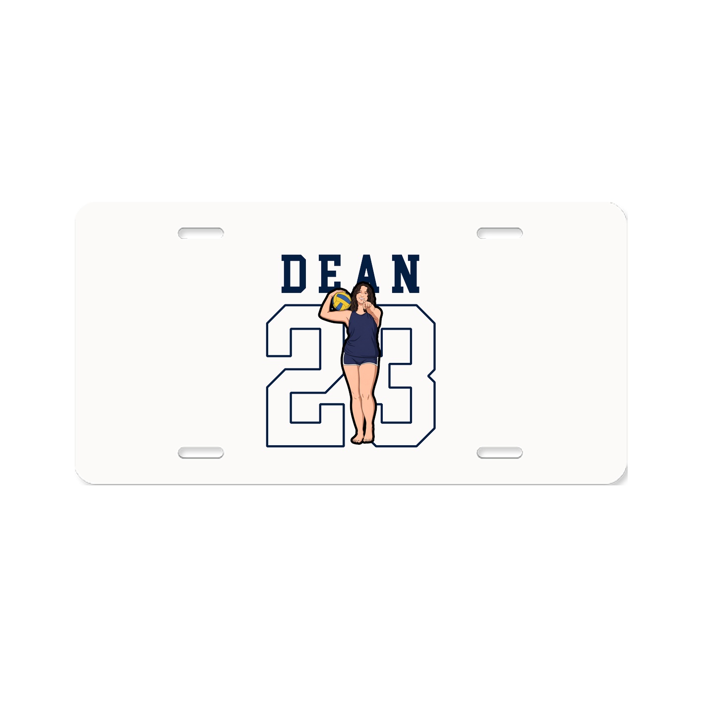 License Plate — Shirsey in Classic