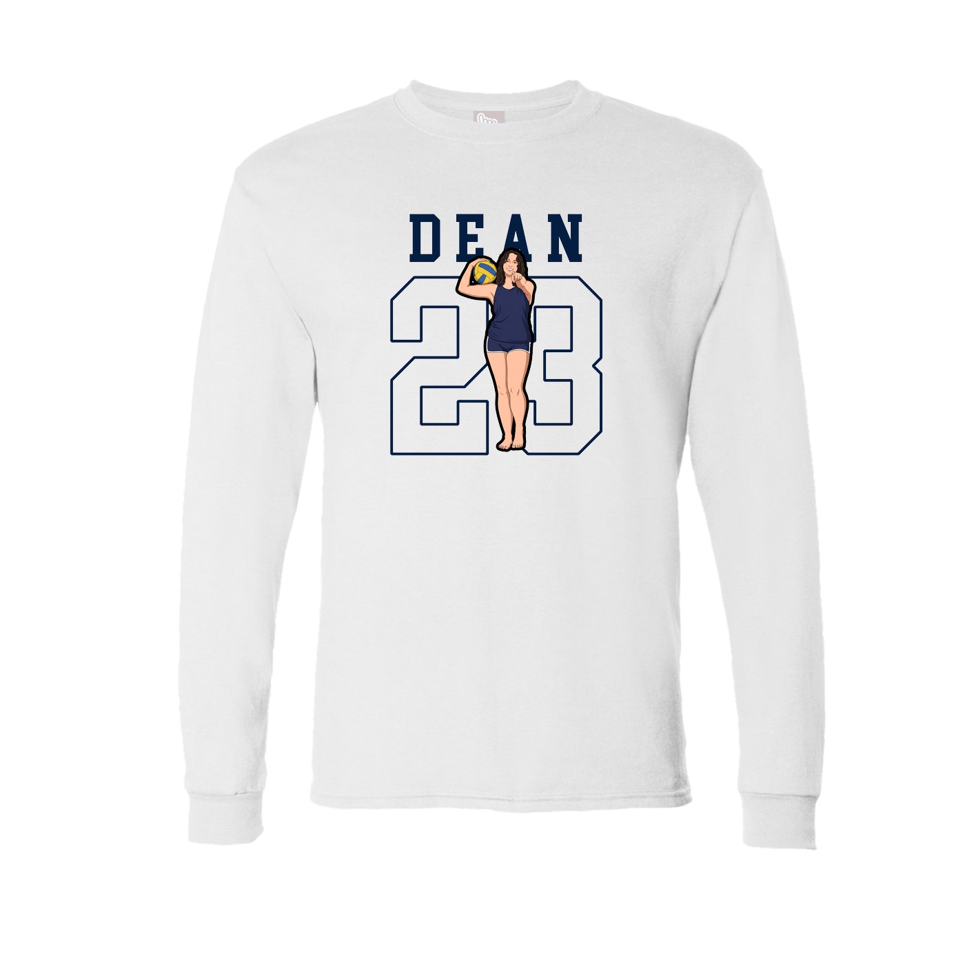 Long Sleeve Tee — Shirsey in White
