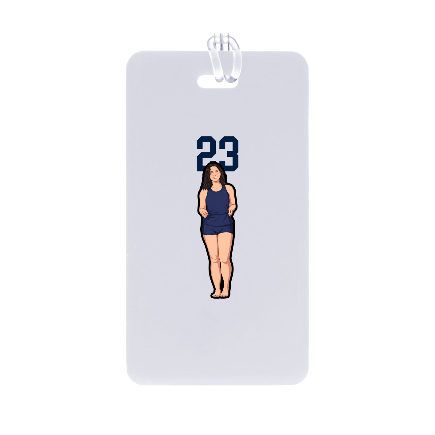 Bag Tag — Number Top in Classic
