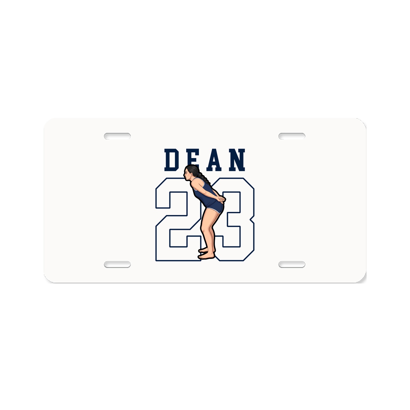 License Plate — Shirsey in Classic