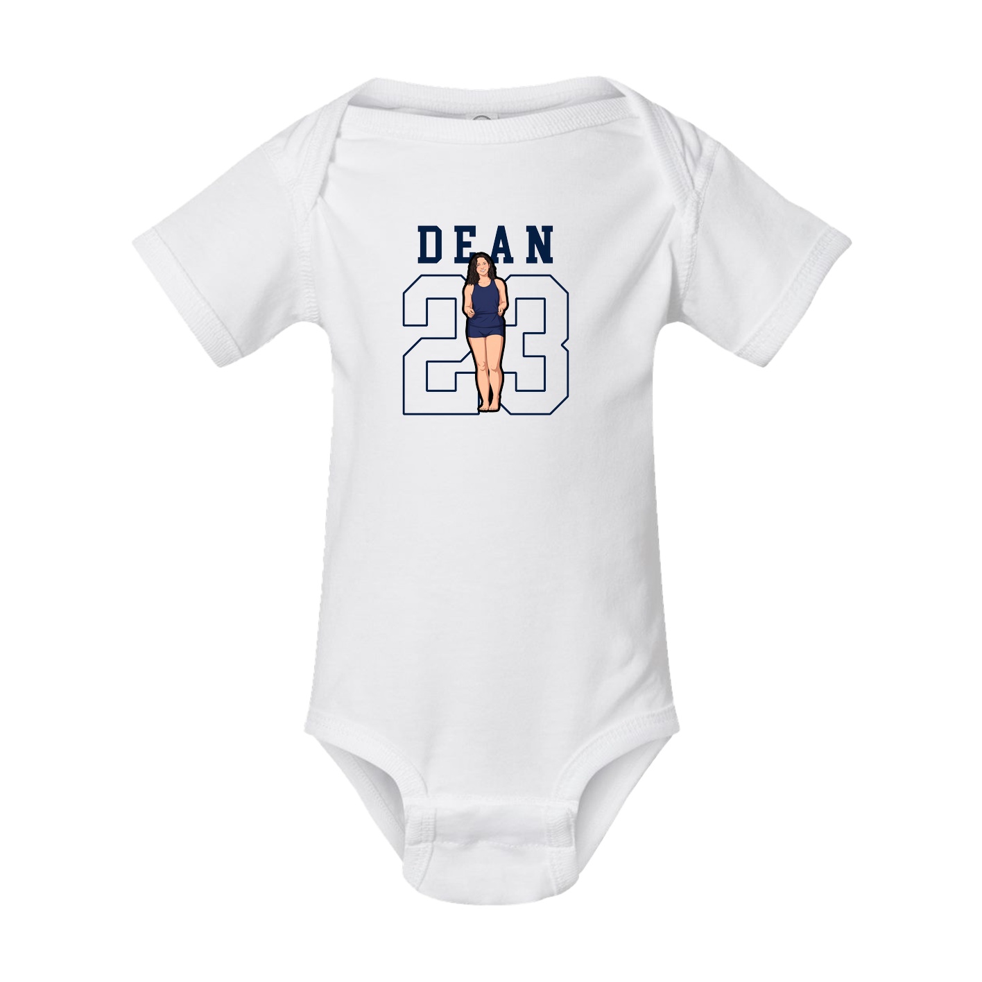 Baby Onesie — Shirsey in White