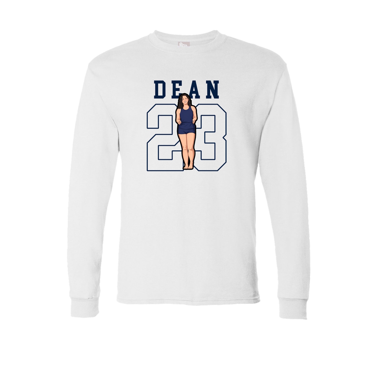 Long Sleeve Tee — Shirsey in White