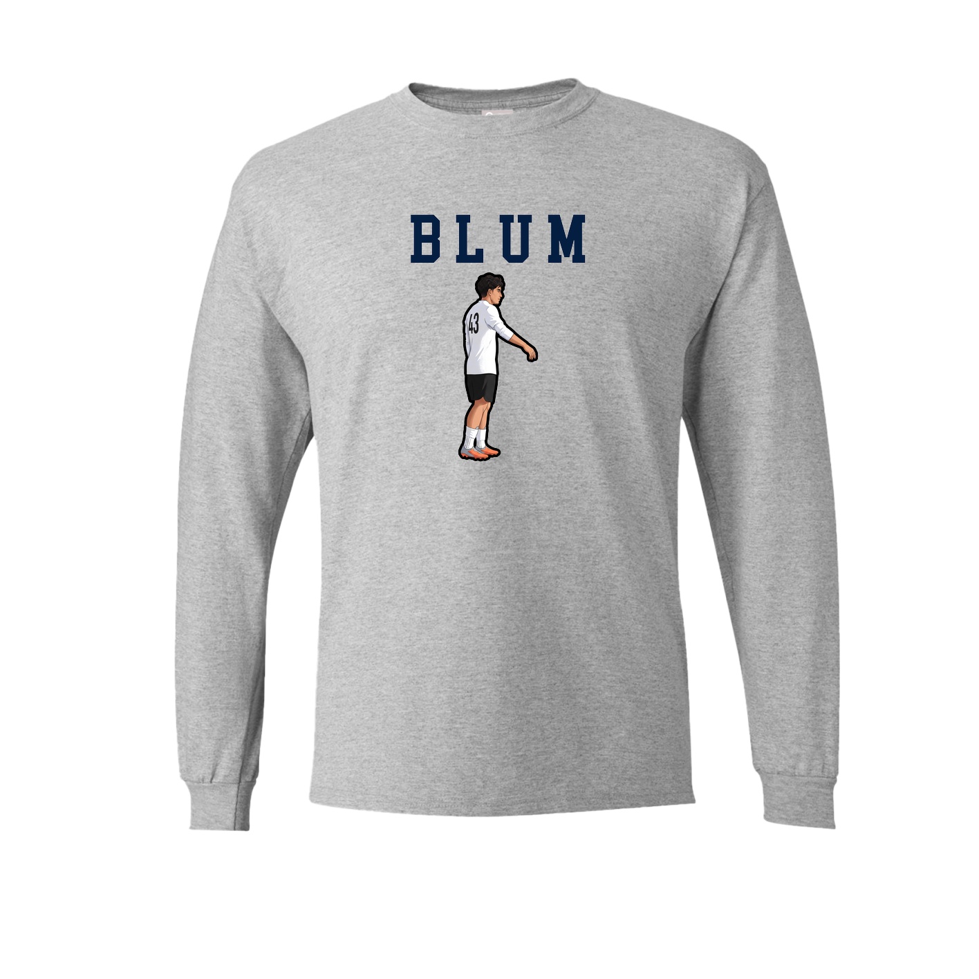 Long Sleeve Tee — Shirsey in Grey