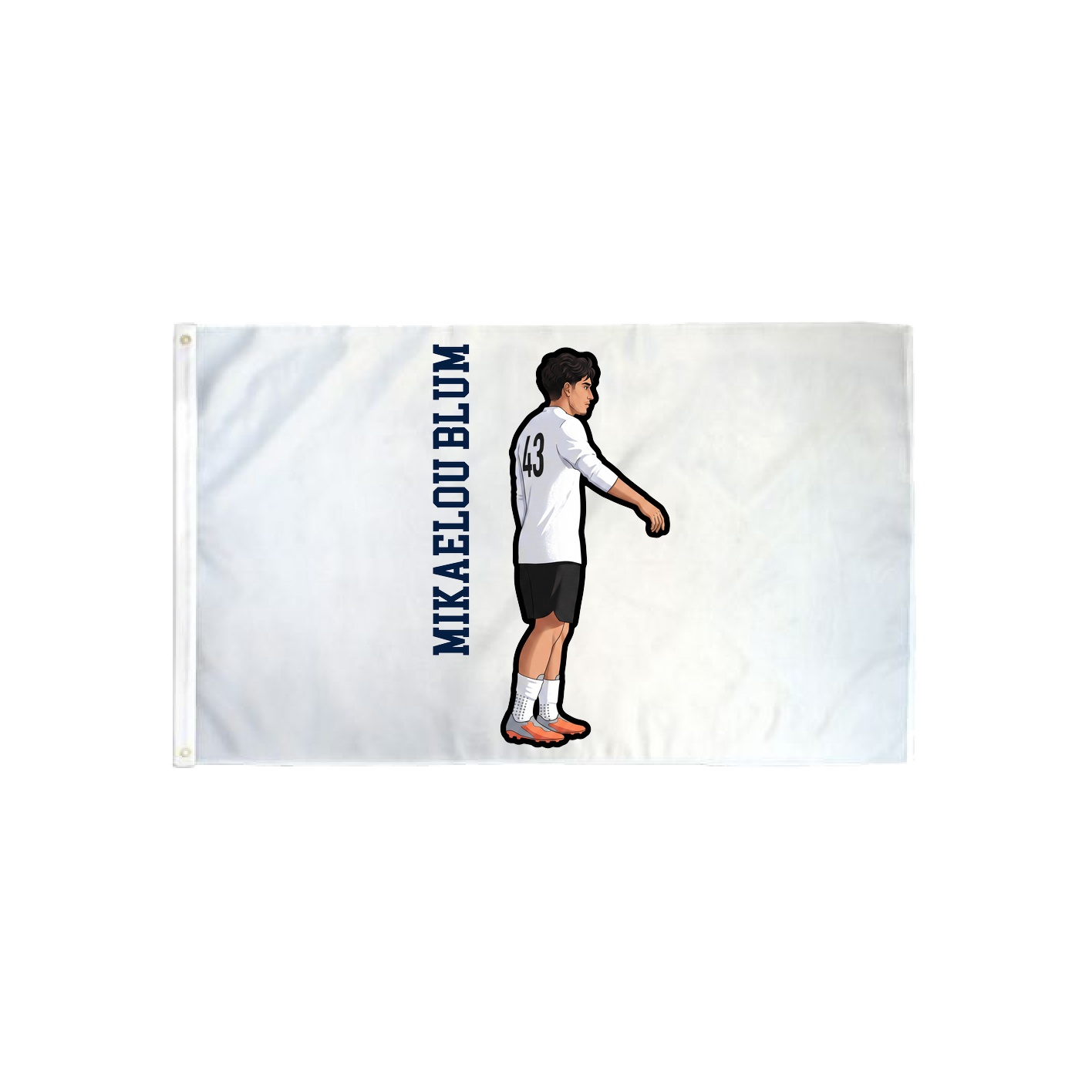 3x5 Flag — Name Vertical in Classic