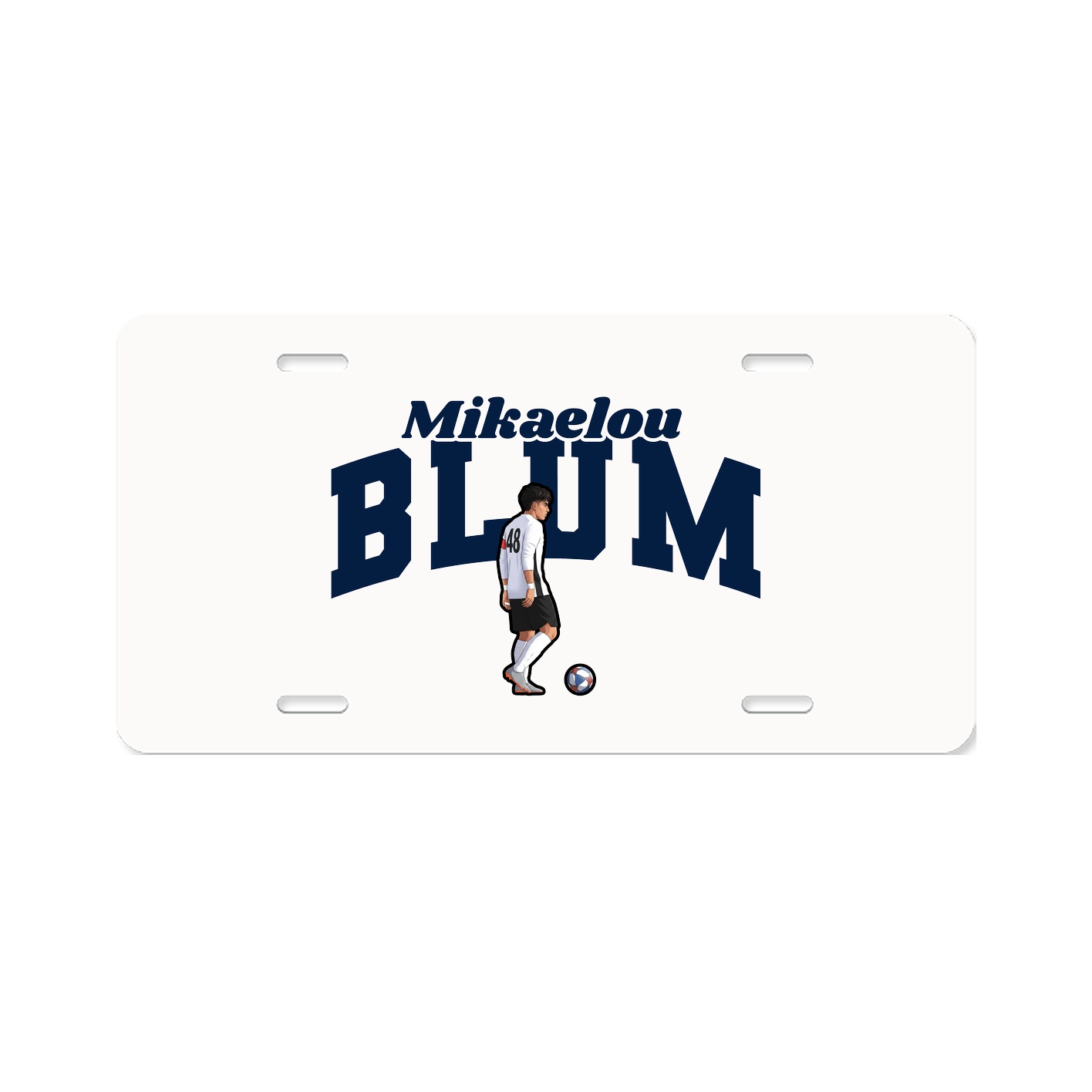 License Plate — Signature Arch in Classic