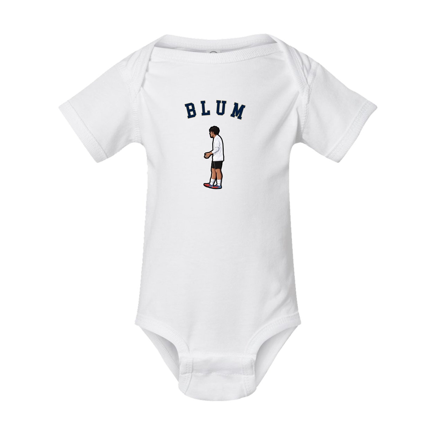 Baby Onesie — Shirsey Arch in White