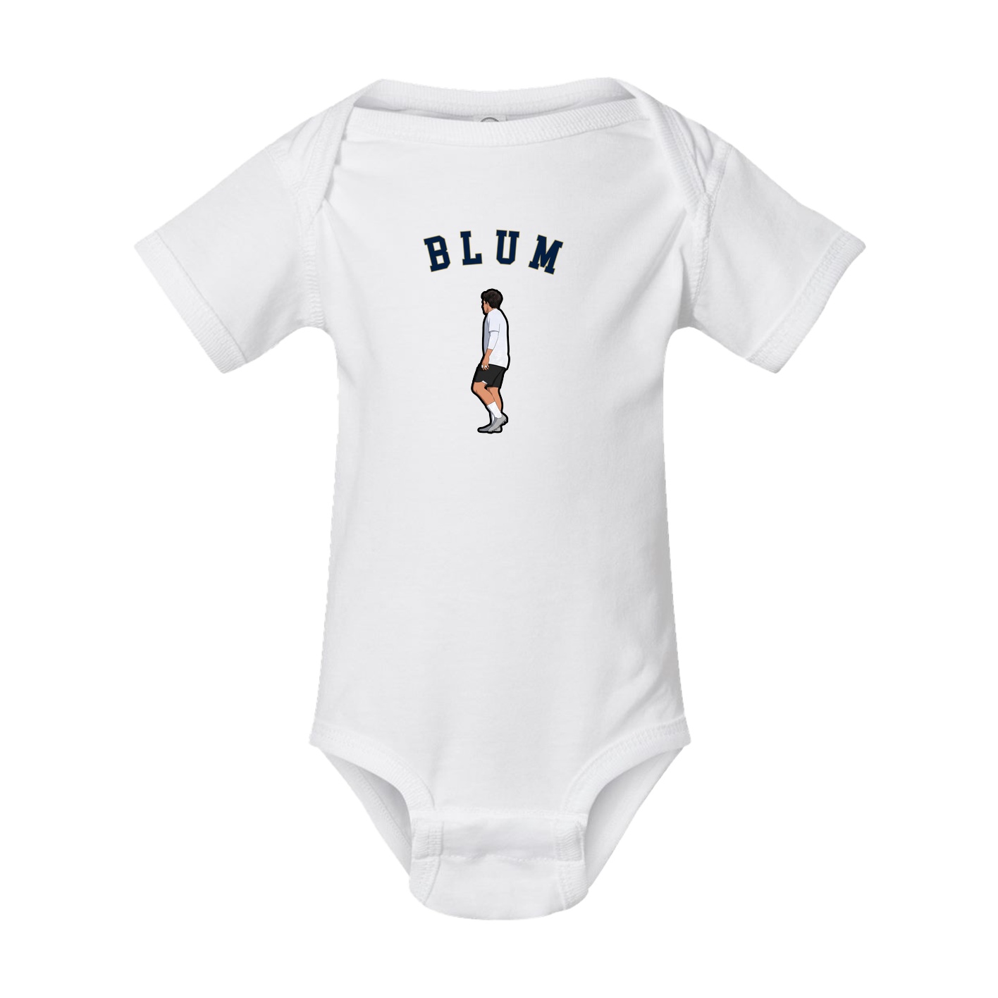 Baby Onesie — Shirsey Arch in White